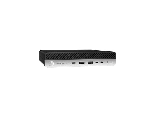 HP EliteDesk 800 G5 - Intel Core i5-9500T (2.20 GHz) - 8 GB DDR4 - 256 GB SSD - Intel UHD Graphics 630 - Windows 10 Pro – Mini Desktop PC (7LL88UT#ABA)