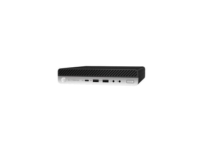 HP EliteDesk 800 G5 - Intel Core i5-9500T (2.20 GHz) - 8 GB DDR4 - 256 GB SSD - Intel UHD Graphics 630 - Windows 10 Pro – Mini Desktop PC (7LL88UT#ABA)