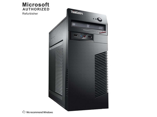 Refurbished Lenovo ThinkCentre M72E Tower Intel Core i3 3220 3.30 GHz / 8 GB DDR3 / 120GB SSD / WIFI / Bluetooth 4.0 / VGA / DVI / Windows 10 Professional 64 Bits / 1 Year Warranty
