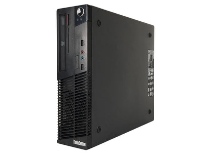 Refurbished Lenovo ThinkCentre M73 Small Form Factor Intel Core i3 4130 3.40 GHz / 8 GB DDR3 / 500GB HDD / DVD / WIFI / HDMI Cable / Bluetooth 4.0 / VGA / DP / Windows 10 Professional 64 Bits / 1 Year