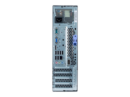 Refurbished Lenovo ThinkCentre M91P Small Form Factor Intel Core i5 2400 3.10 GHz / 12 GB DDR3 / 360GB SSD / DVD / WIFI / HDMI Cable / Bluetooth 4.0 / VGA / DP / Windows 10 Pro 64 Bit /1 Year Warranty