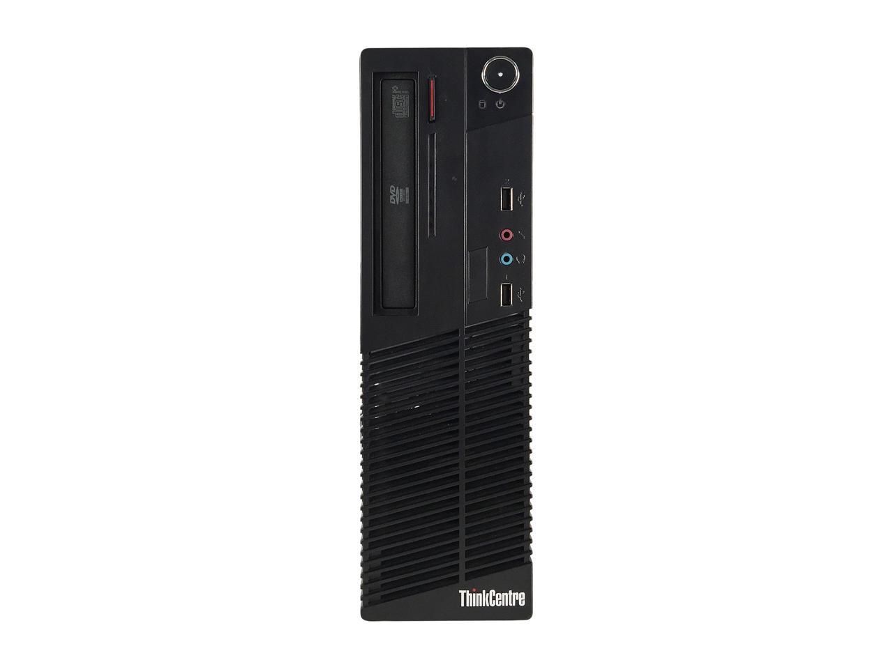 Certified Refurbished 2018 Lenovo ThinkCenter M70E SFF Intel Core 2 Duo E8400 3.0GHz, 4GB RAM, Brand New 120GB SSD, DVD, WIFI, Bluetooth 4.0, VGA, Windows 10 Home 64 Bits