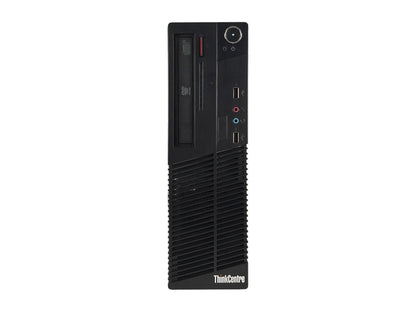 Certified Refurbished 2018 Lenovo ThinkCenter M70E SFF Intel Core 2 Duo E8400 3.0GHz, 4GB RAM, Brand New 120GB SSD, DVD, WIFI, Bluetooth 4.0, VGA, Windows 10 Home 64 Bits