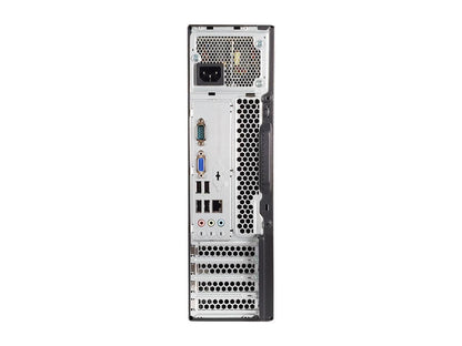 Certified Refurbished 2018 Lenovo ThinkCenter M70E SFF Intel Core 2 Duo E8400 3.0GHz, 4GB RAM, Brand New 120GB SSD, DVD, WIFI, Bluetooth 4.0, VGA, Windows 10 Home 64 Bits