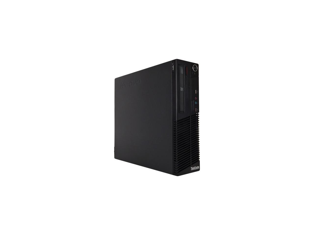 Certified Refurbished 2018 Lenovo ThinkCenter M70E SFF Intel Core 2 Duo E8400 3.0GHz, 8GB RAM, 500GB HDD, DVD, WIFI, Bluetooth 4.0, VGA, Windows 10 Home 64 Bits