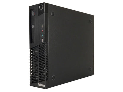 Certified Refurbished Lenovo ThinkCentre M72E SFF Intel Core i3 3220 3.30GHz, 8GB DDR3, Brand New 360GB SSD, DVD, 1GB Video Card, WIFI, Bluetooth 4.0, VGA, DVI, Windows 10 Home 64 Bits