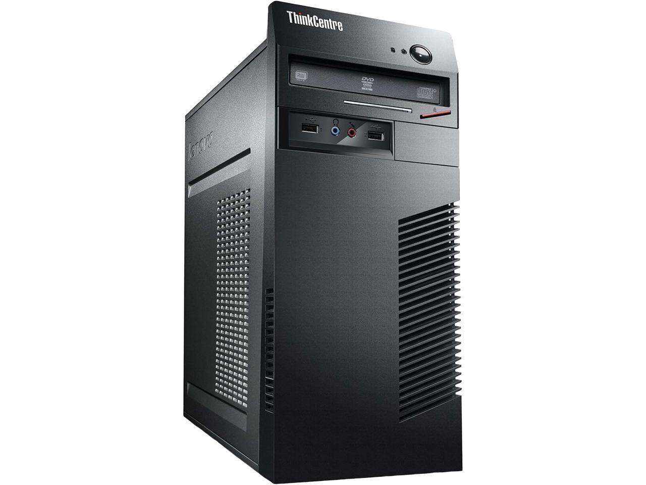 Certified Refurbished 2018 Lenovo ThinkCenter M72E TW Intel i5 3470 3.20GHz, 12GB DDR3, Brand New 240GB SSD, DVD, WIFI, Bluetooth 4.0,, VGA, DVI, Windows 10 Professional 64 Bits