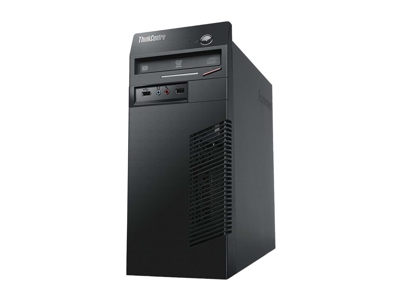 Certified Refurbished 2018 Lenovo ThinkCenter M72E TW Intel i5 3470 3.20GHz, 12GB DDR3, Brand New 240GB SSD, DVD, WIFI, Bluetooth 4.0,, VGA, DVI, Windows 10 Professional 64 Bits