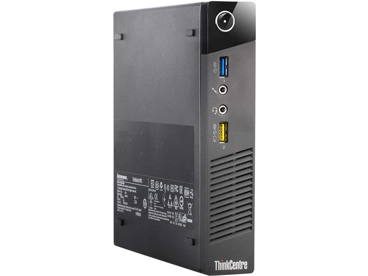 Certified Refurbished Lenovo ThinkCentre M73 Tiny Intel Core i5 4570T 2.90GHz, 16GB DDR3, Brand New 240GB SSD, WIFI, BT 4.0, HDMI, USB 3.0, VGA, DP Port, Windows 10 Professional 64 Bits