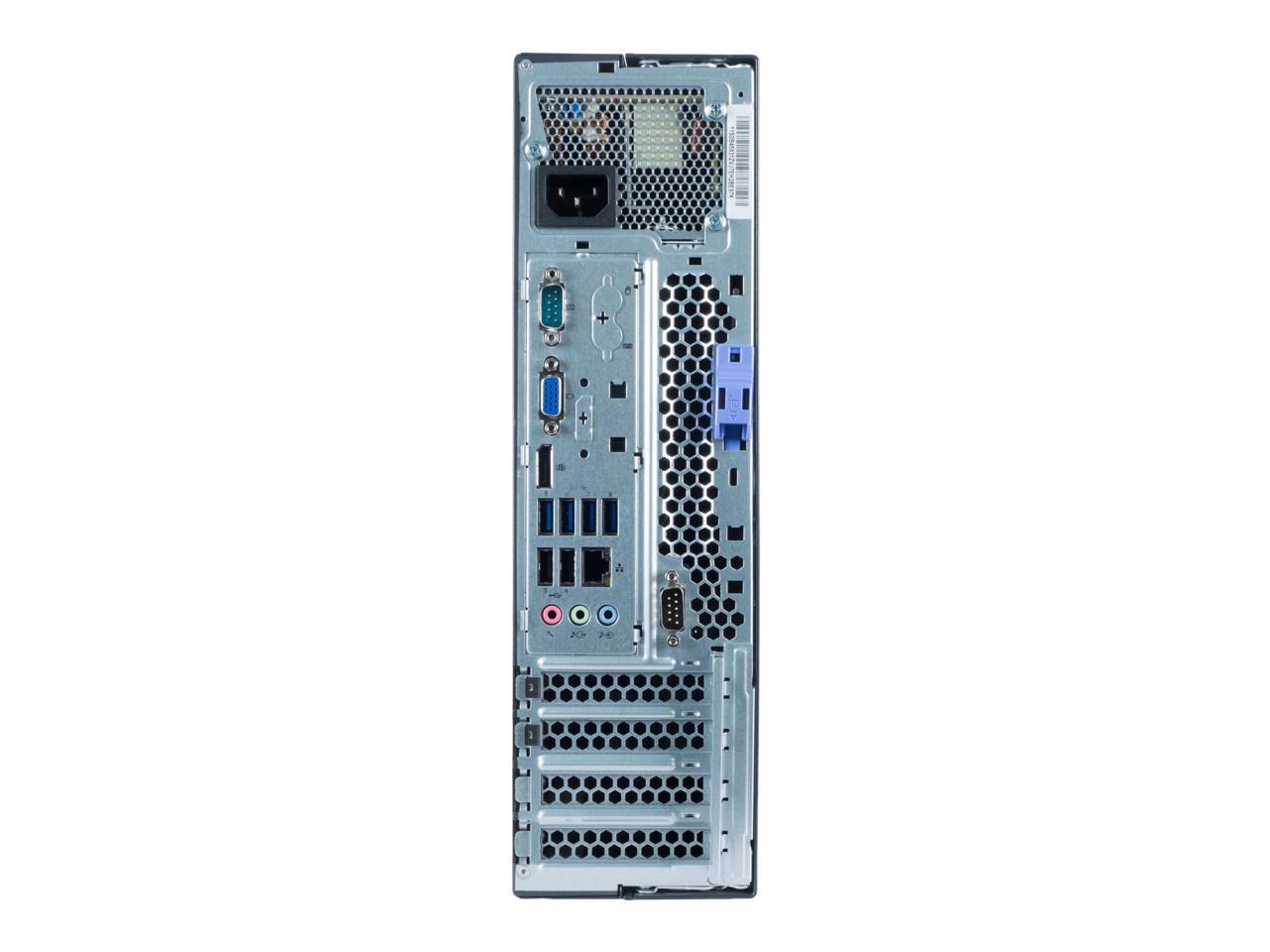 Certified Refurbished 2018 Lenovo ThinkCenter M78 SFF AMD A45300B 3.40GHz, 8GB DDR3, Brand New 240GB SSD, DVD, WIFI, Bluetooth 4.0, HDMI, USB 3.0, VGA, DisPlayPort, Windows 10 Home 64 Bits