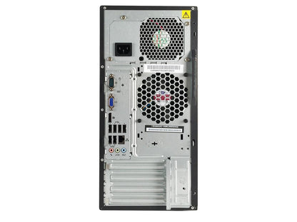 Certified Refurbished 2018 Lenovo ThinkCenter M81 TW Intel i5 2400 3.10GHz, 12GB DDR3, Brand New 120GB SSD + 2TB HDD, DVD, WIFI, BT 4.0, HDMI, VGA, DisPlayPort, Windows 10 Professional 64 Bits