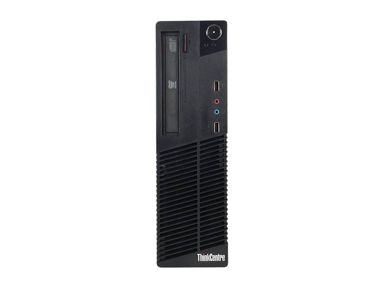 Certified Refurbished Lenovo M82P SFF Intel Core i3 3220 3.30GHz, 12GB DDR3, Brand New 120GB SSD + 500GB HDD, DVD, 1GB Video Card, WIFI, BT 4.0, HDMI, USB 3.0, VGA, DisPlayPort, Windows 10 Home 64 Bit