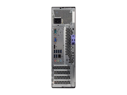 Certified Refurbished Lenovo M82P SFF Intel Core i3 3220 3.30GHz, 12GB DDR3, Brand New 120GB SSD + 500GB HDD, DVD, 1GB Video Card, WIFI, BT 4.0, HDMI, USB 3.0, VGA, DisPlayPort, Windows 10 Home 64 Bit