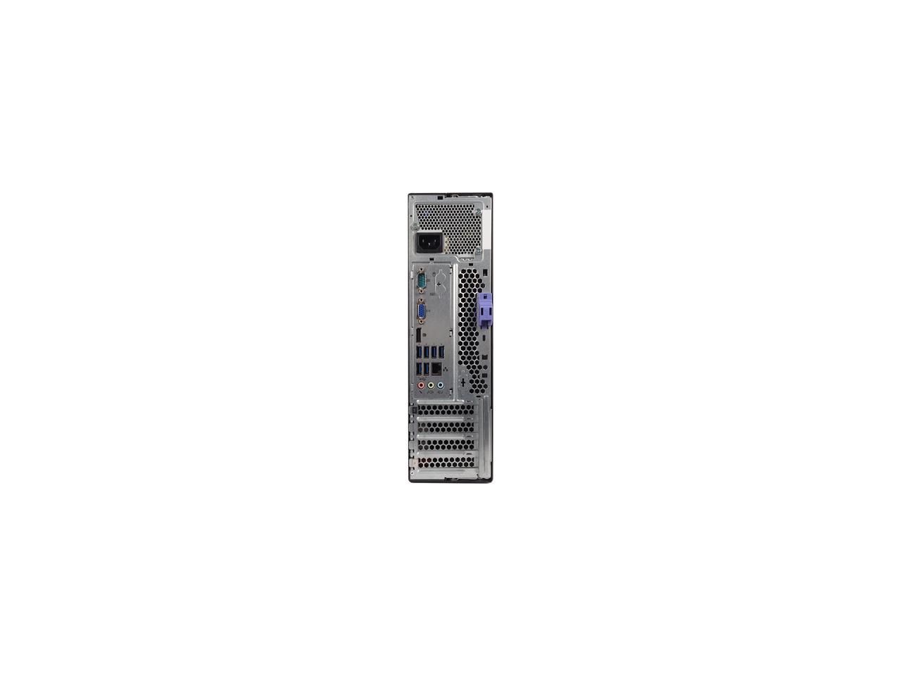 Certified Refurbished Lenovo M82P SFF Intel Core i3 3220 3.30GHz, 12GB DDR3, Brand New 360GB SSD, DVD, 1GB Video Card, WIFI, Bluetooth 4.0, HDMI, USB 3.0, VGA, DisPlayPort, Windows 10 Home 64 Bits