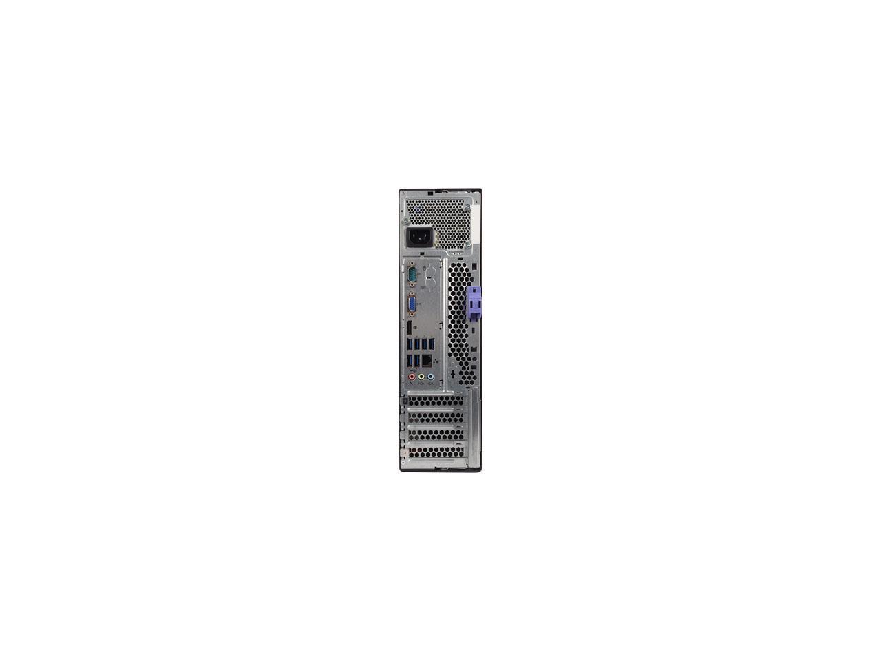 Certified Refurbished 2018 Lenovo ThinkCenter M82P SFF Intel i5 3570 3.40GHz, 16GB DDR3, 3TB HDD, DVD, WIFI, BT 4.0, HDMI, USB 3.0, VGA, DP Port, Windows 10 Professional 64 Bits