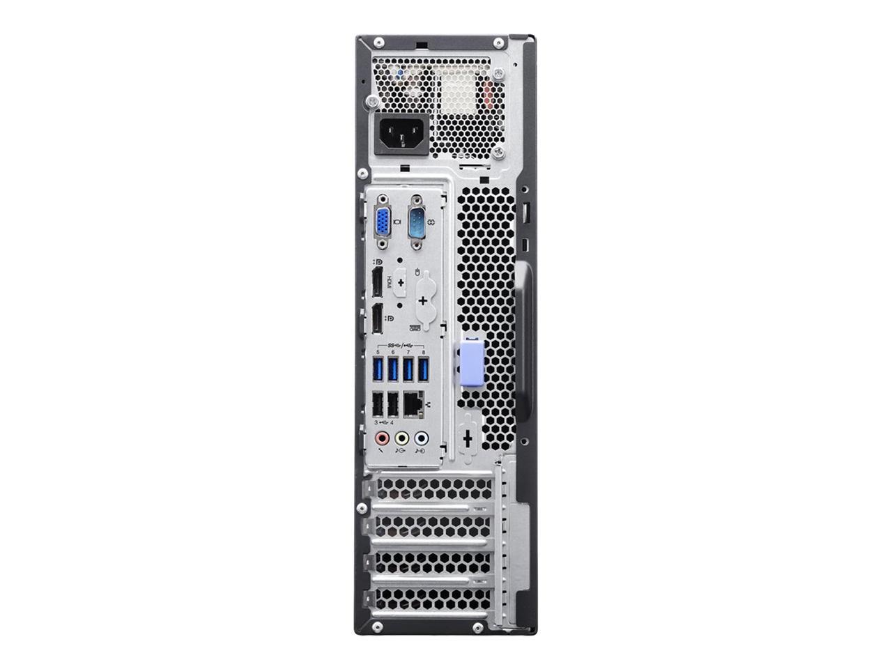 Certified Refurbished 2018 Lenovo ThinkCenter M93P SFF Intel i5 4570 3.20GHz, 16GB DDR3, 2TB HDD, DVD, WIFI, BT 4.0, HDMI, USB 3.0, VGA, DP Port, Windows 10 Professional 64 Bits