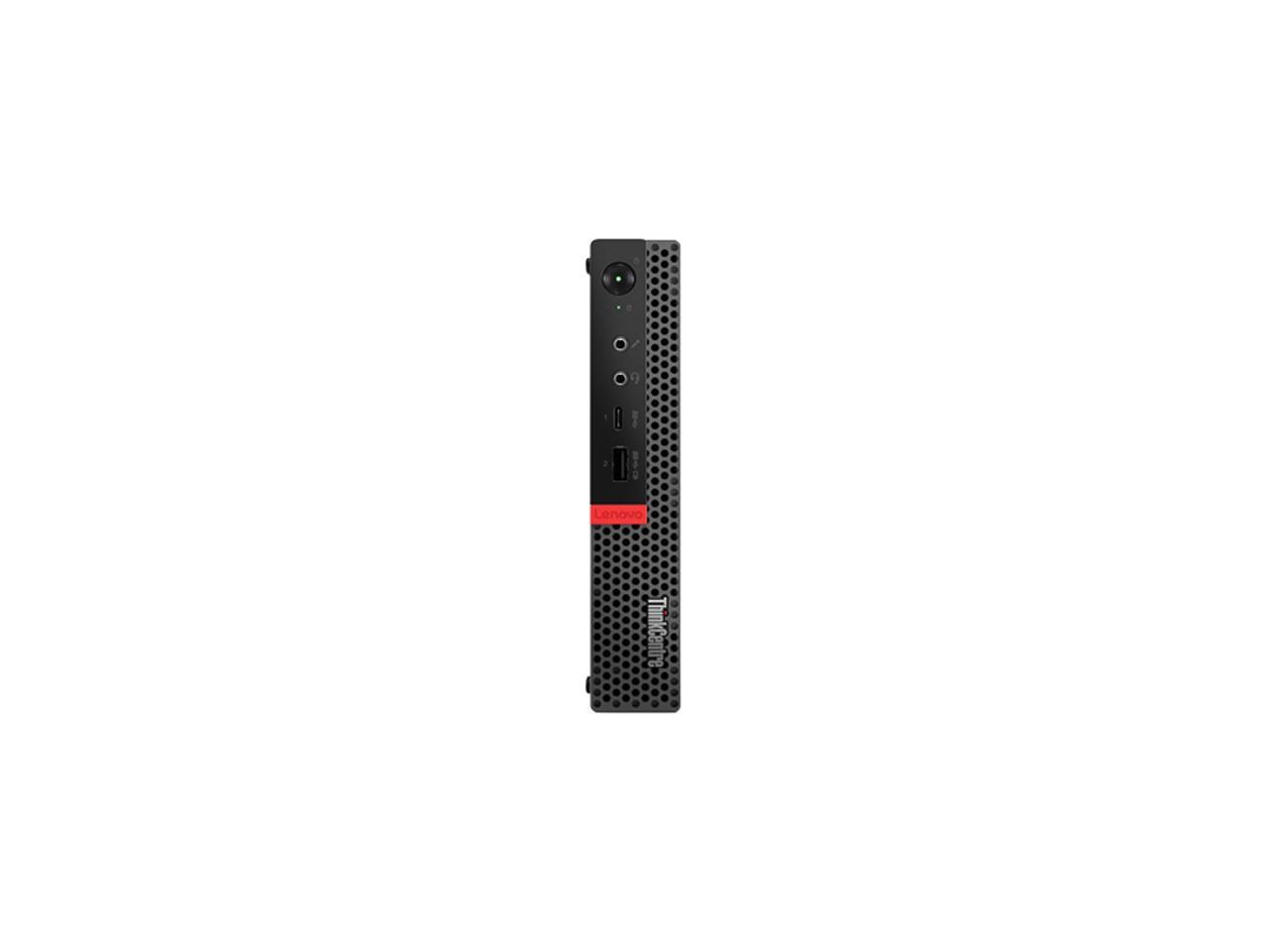 Lenovo Desktop Computer ThinkCentre M920 Tiny (10RS001PUS) Intel Core i7 8th Gen 8700T (2.40 GHz) 8 GB DDR4 1 TB HDD Intel UHD Graphics 630 Windows 10 Pro 64-Bit