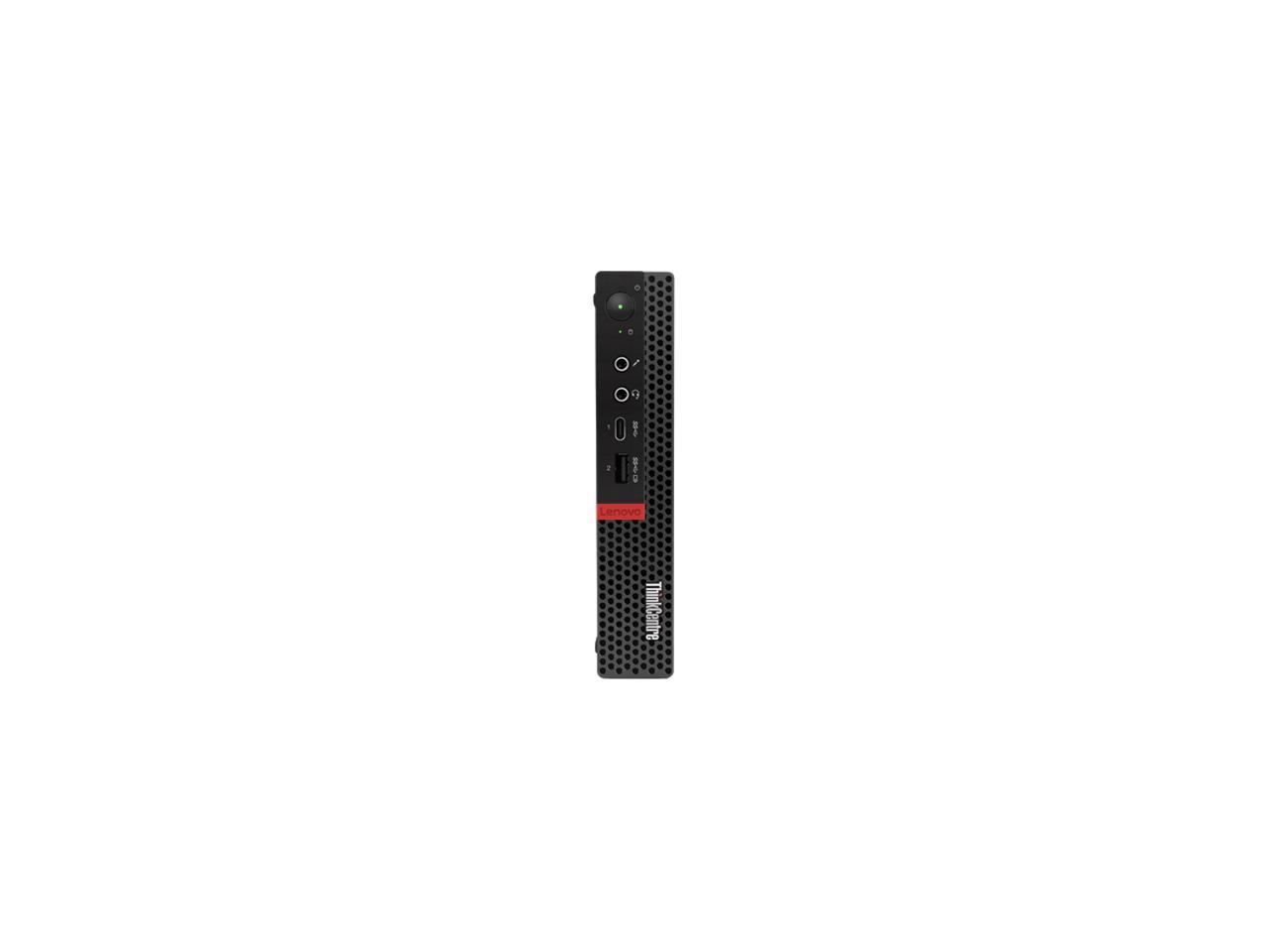 Lenovo Desktop Computer ThinkCentre M720 Tiny (10T7001GUS) Intel Core i3 8th Gen 8100T (3.10 GHz) 4 GB DDR4 1 TB HDD Intel UHD Graphics 630 Windows 10 Pro 64-bit
