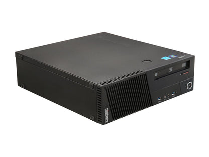 Lenovo Grade A Desktop Computer ThinkCentre M93P Intel Core i5 4th Gen 4570 (3.20 GHz) 16 GB DDR3 240 GB SSD Windows 10 Pro 64-bit