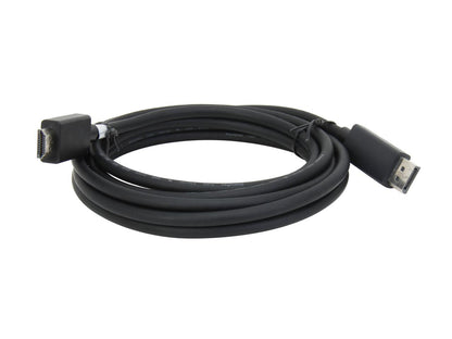 C2G 54327 DisplayPort to HDMI Adapter Cable M/M, TAA Compliant, Black (10 Feet, 3.04 Meters)