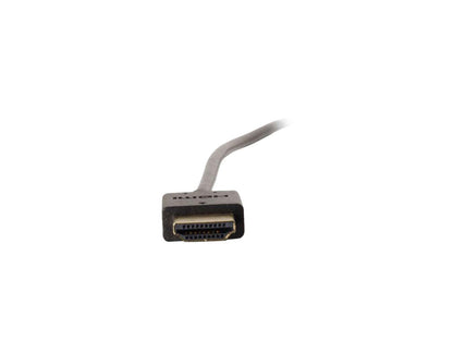 C2G 41362 Ultra Flexible 4K UHD High Speed HDMI Cable (60Hz) with Low Profile Connectors, Black (2 Feet, 0.60 Meters)
