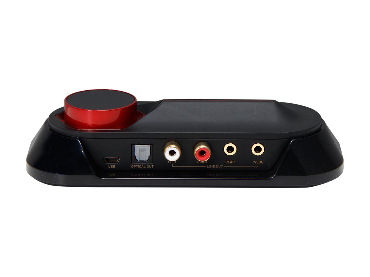 Creative Sound Blaster Omni Surround 5.1 USB Sound Card with 600ohm Headphone Amp and Integrated Microphone