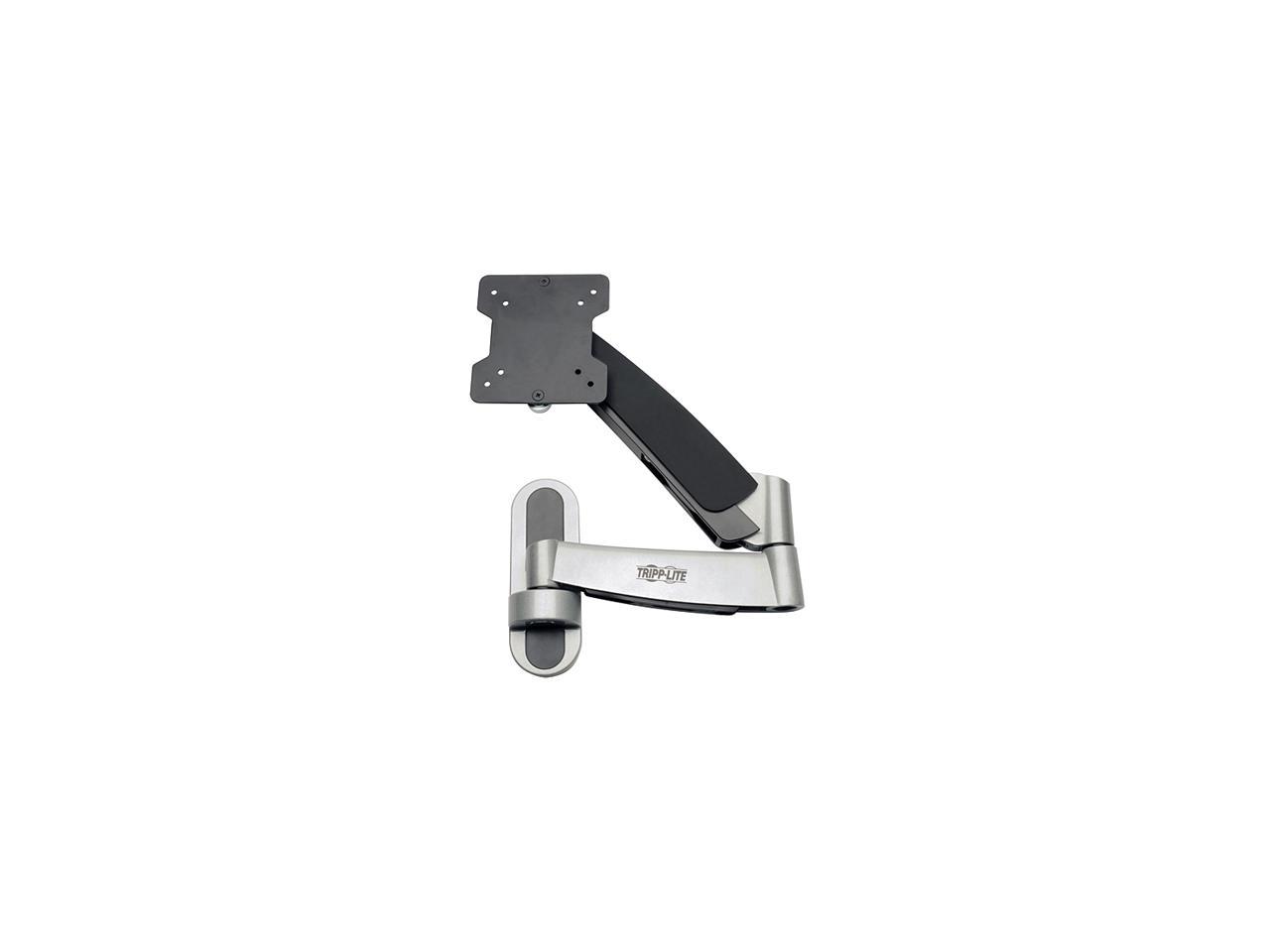 TRIPP LITE DWM1327SP Black 13" - 27" Full-Motion Wall Mount w/ Screen Level Adjustment for Flat-Screen Displays