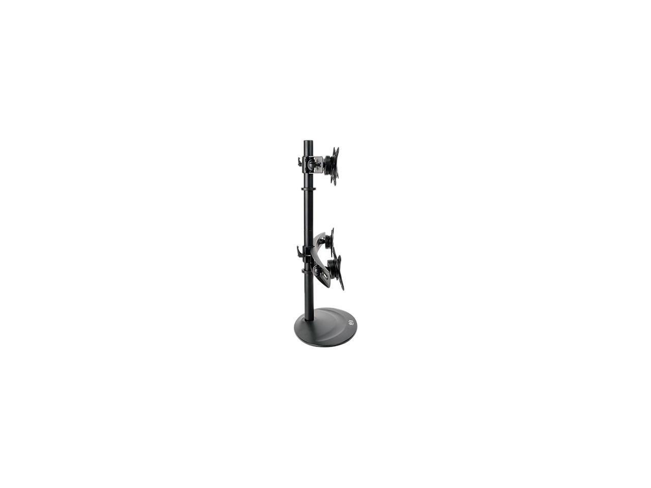 TRIPP LITE DDR1026MQ Black 10" - 26" Quad Display TV LCD Desk Mount Swivel Tilt Flat Screen