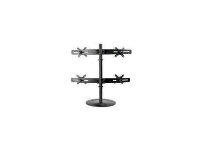 TRIPP LITE DDR1026MQ Black 10" - 26" Quad Display TV LCD Desk Mount Swivel Tilt Flat Screen