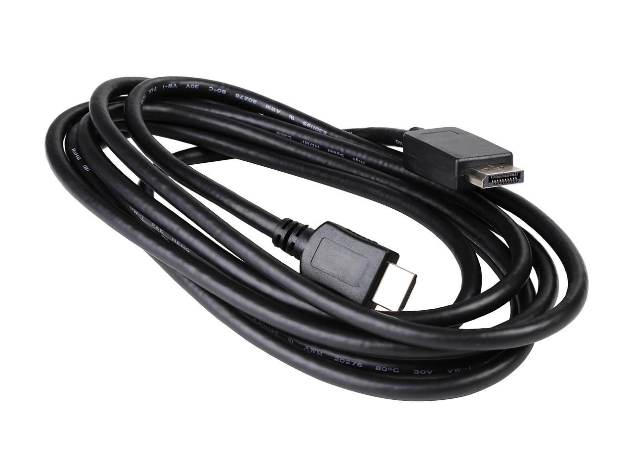 Tripp Lite DisplayPort to HD Cable Adapter, DP to HDMI (M/M), DP2HDMI, 1080P, 10 ft. (P582-010)