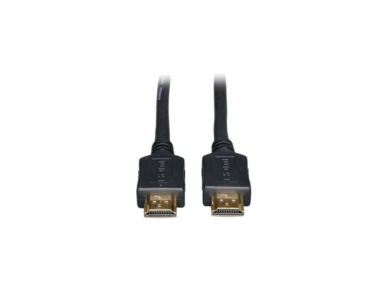 Tripp Lite High Speed HDMI Cable, HD 1080p, Digital Video with Audio (M/M), Black, 30-ft. (P568-030)