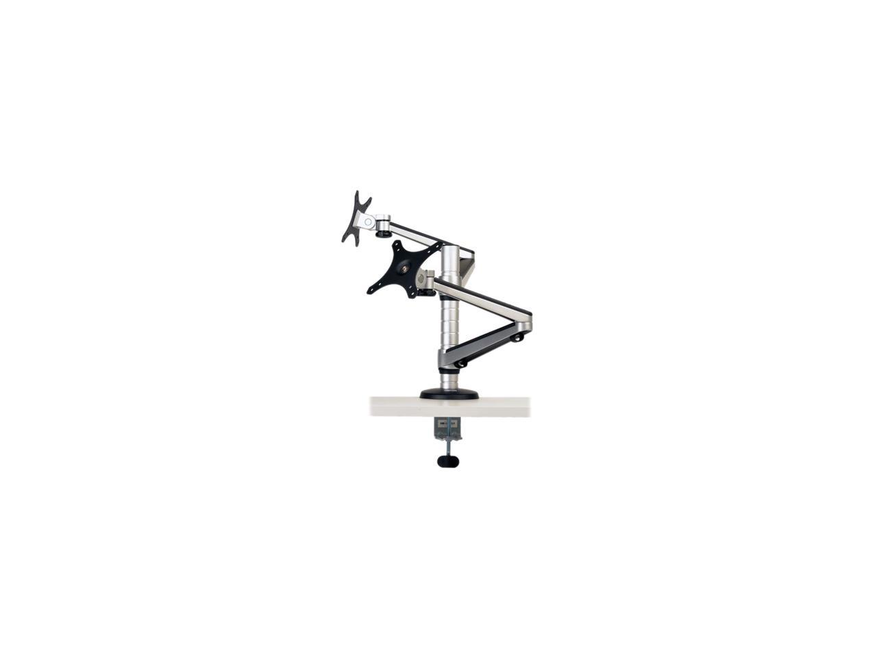 TRIPP LITE DDR1327DCS Black 13" - 27" Flex Arm Dual Desk Clamp