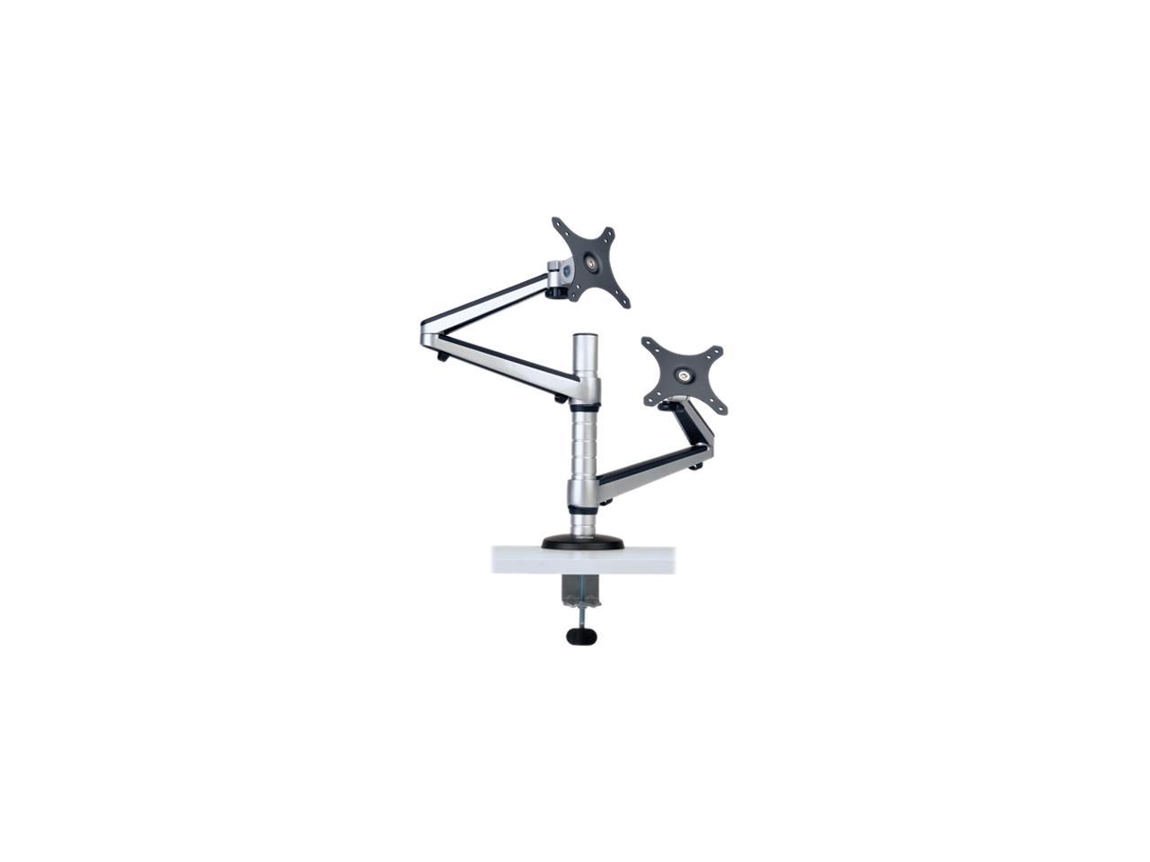 TRIPP LITE DDR1327DCS Black 13" - 27" Flex Arm Dual Desk Clamp