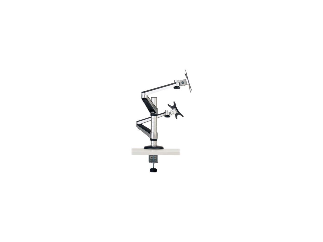 TRIPP LITE DDR1327DCS Black 13" - 27" Flex Arm Dual Desk Clamp