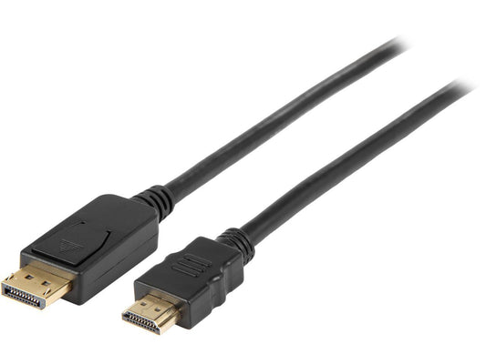 Tripp Lite DisplayPort 1.2 to HD Adapter Cable, DP with Latches to HDMI (M/M), UHD 4K x 2K/1080p, 6 ft. (P582-006-V2)