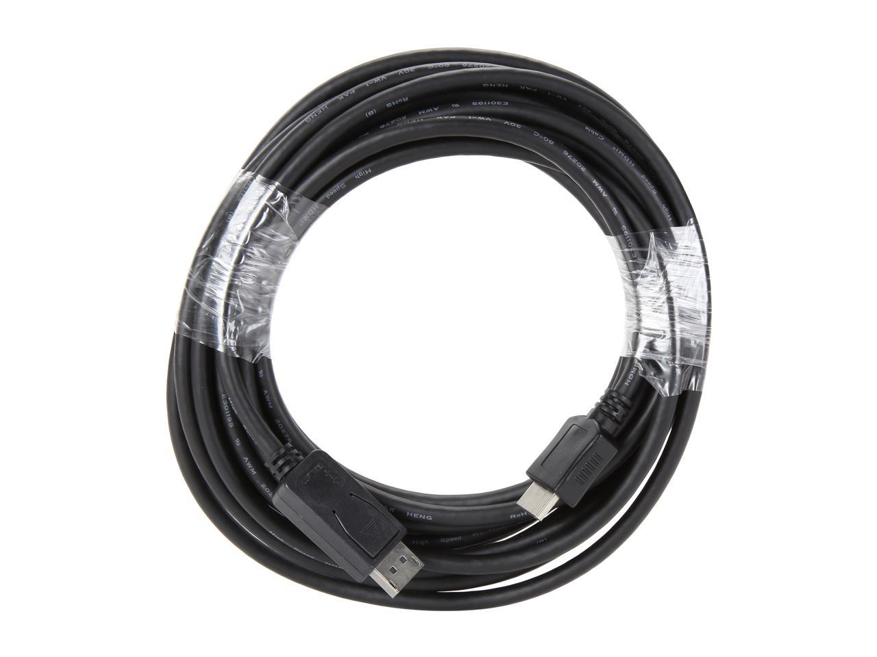 Tripp Lite DisplayPort to HD Adapter Cable (M/M), DP to HDMI, 1080p, 20 ft. 20' (P582-020)