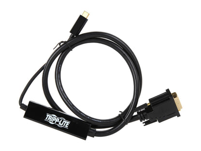 Tripp Lite USB C to DVI Adapter Converter Cable 1080p Type C to DVI 3ft (U444-003-D)