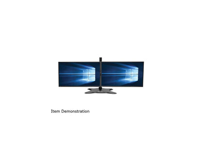 TRIPP LITE DDR1327SDD Black 13" - 27" Dual-Monitor Desktop Mount Stand for Flat-Screen Displays
