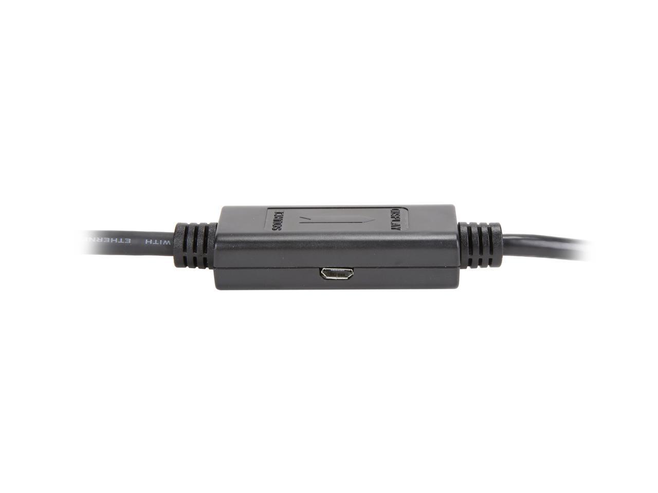 Tripp Lite HDMI to VGA Adapter Converter Cable Active + 3.5mm M/M 1080p 3 ft. (P566-003-VGA-A)