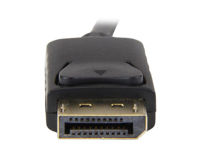 StarTech.com DP2HDMM2MB DisplayPort to HDMI converter cable - 6.5 ft (2m) - DP to HDMI adapter with built-in cable - (M / M) Ultra HD 4K