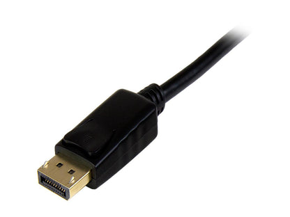 StarTech.com DP2HDMM5MB 16 ft. Black 1 x DisplayPort male to 1 x HDMI 19pin male DisplayPort to HDMI Converter Cable - 4K Male to Male