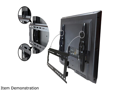 StarTech.com FLATPNLWALL Flat Screen TV Wall Mount - Tilting - For 32" to 75" TVs - Steel - VESA TV Mount - Monitor Wall Mount