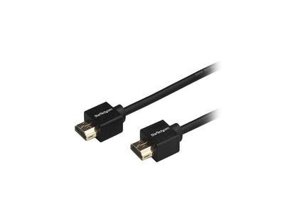 StarTech HDMM2MLP HDMI Cable - 2m / 6 ft - Gripping Connectors - Premium 4K HDMI Cable - High Speed HDMI 2.0 Cable - HDMI Cord for TV - 1 pack