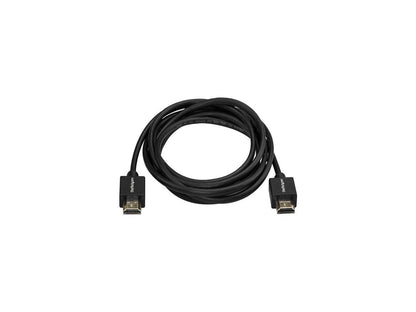 StarTech HDMM2MLP HDMI Cable - 2m / 6 ft - Gripping Connectors - Premium 4K HDMI Cable - High Speed HDMI 2.0 Cable - HDMI Cord for TV - 1 pack