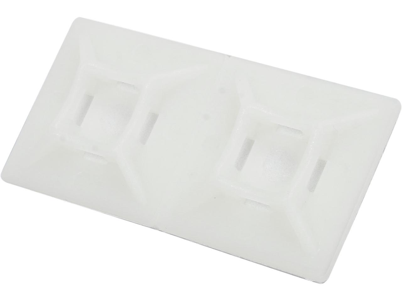 StarTech.com HC102 Self Adhesive Cable Tie Mounts (Pack of 100)