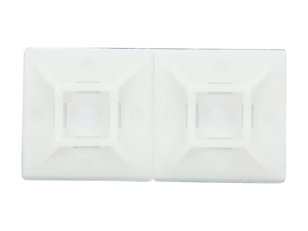StarTech.com HC102 Self Adhesive Cable Tie Mounts (Pack of 100)