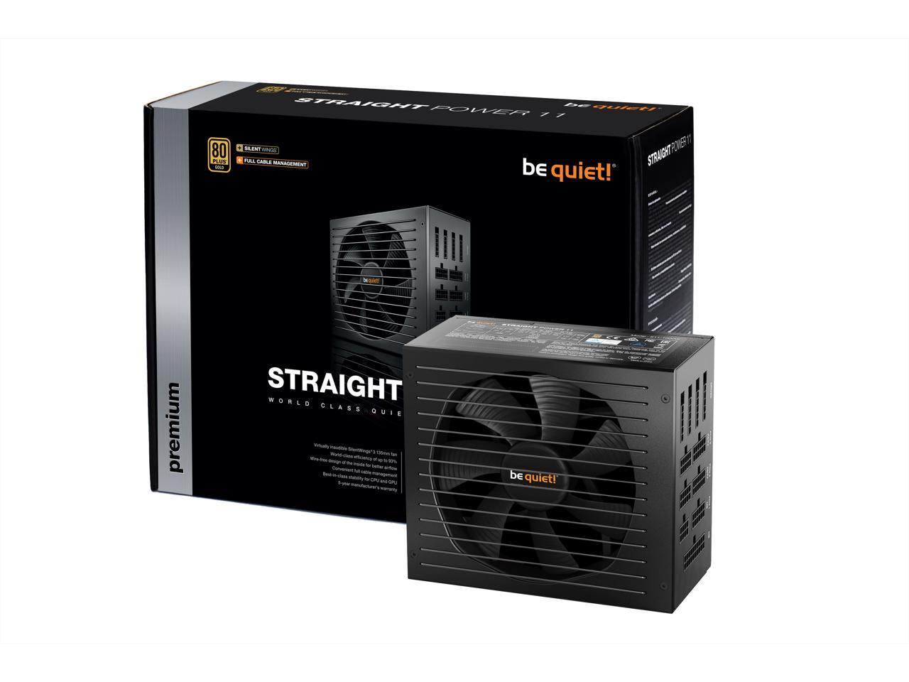 be quiet! Straight Power 11 750W Fully Modular Power Supply 80 PLUS Gold