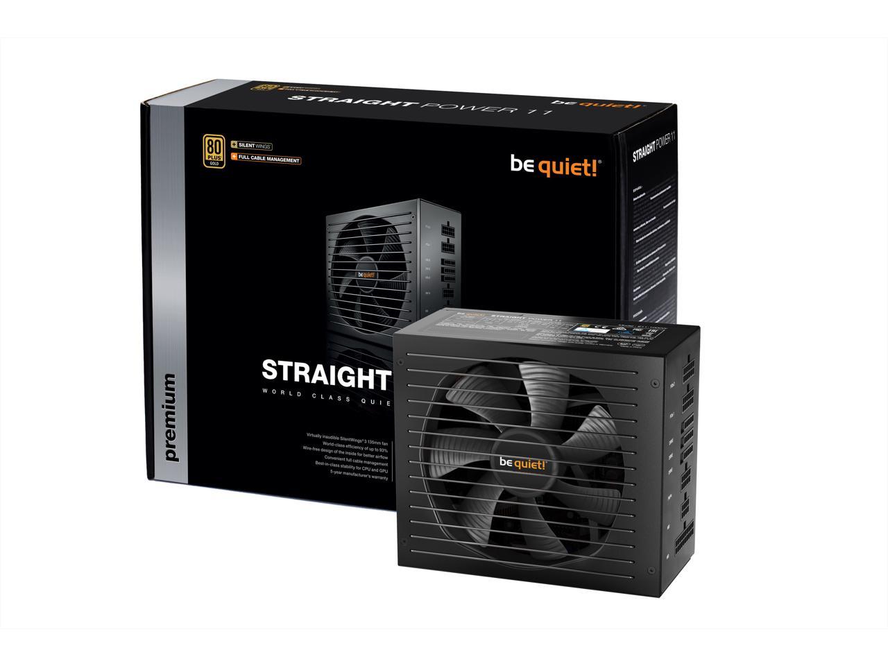 be quiet! Straight Power 11 650W Fully Modular Power Supply 80PLUS Gold