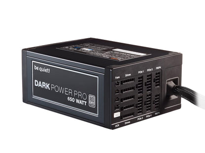 be quiet! Dark Power Pro 11 650W ATX 12V 80 Plus Platinum Modular Power Supply – Silent Wings 3 Fan