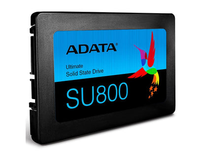 ADATA Ultimate SU800 512GB 3D NAND 2.5 Inch SATA-III Internal Solid State Drive (ASU800SS-512GT-C)
